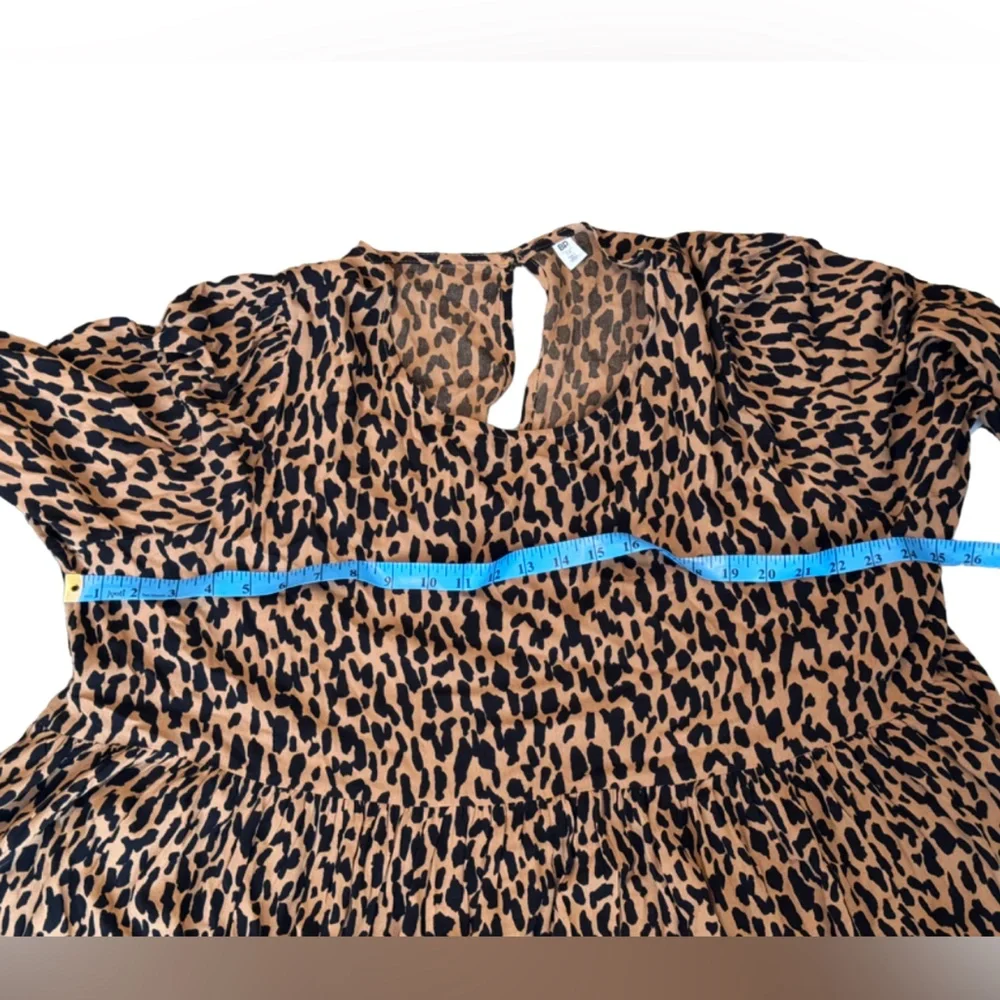 Nordstrom Leopard Print Long Sleeve Dress - Picture 8 of 9